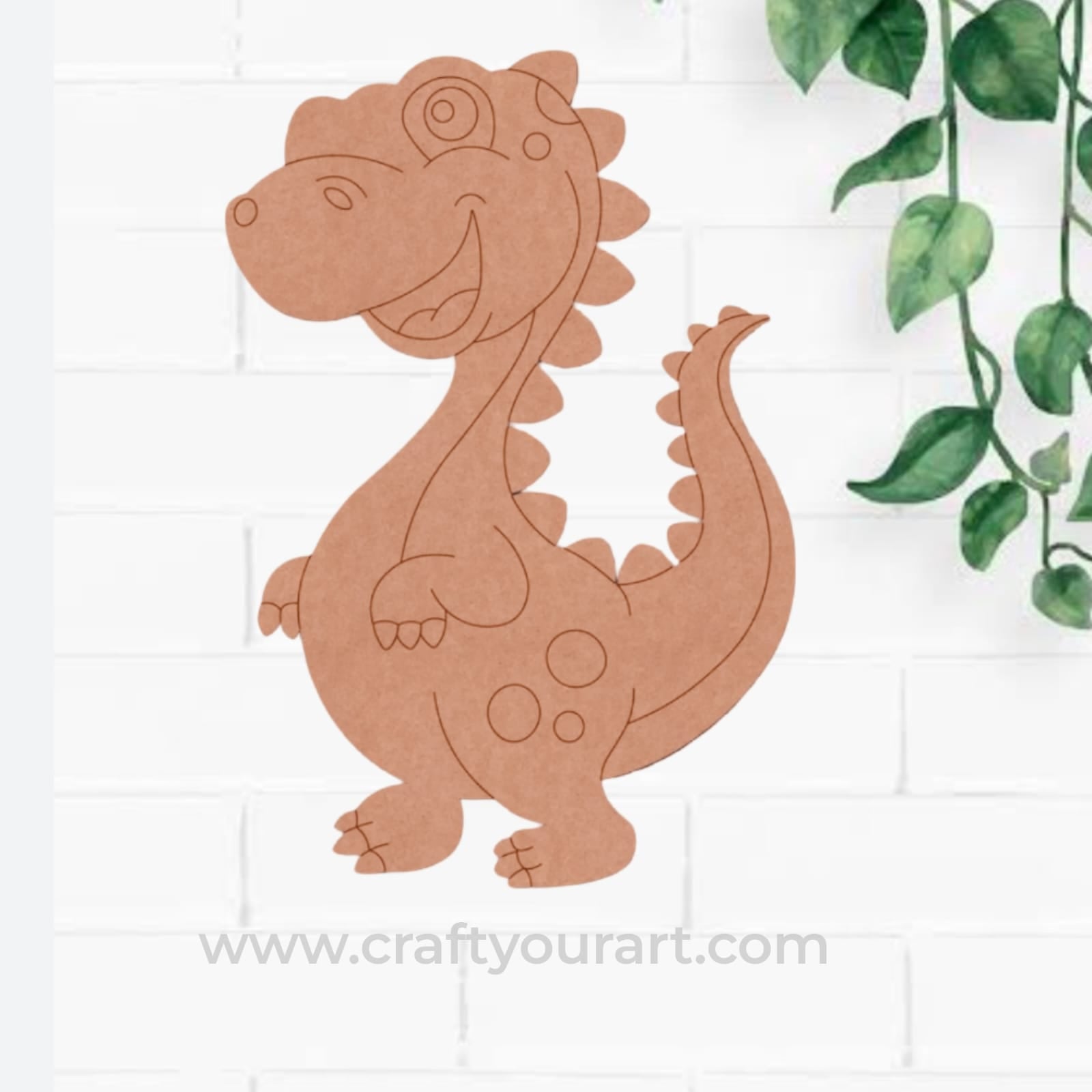 Dinosaur Pre Marked MDF Design 13