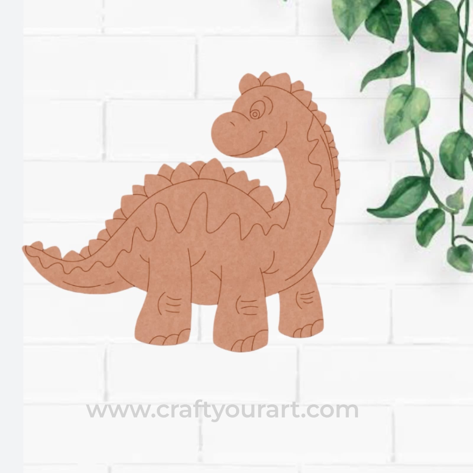 Dinosaur Pre Marked MDF Design 14