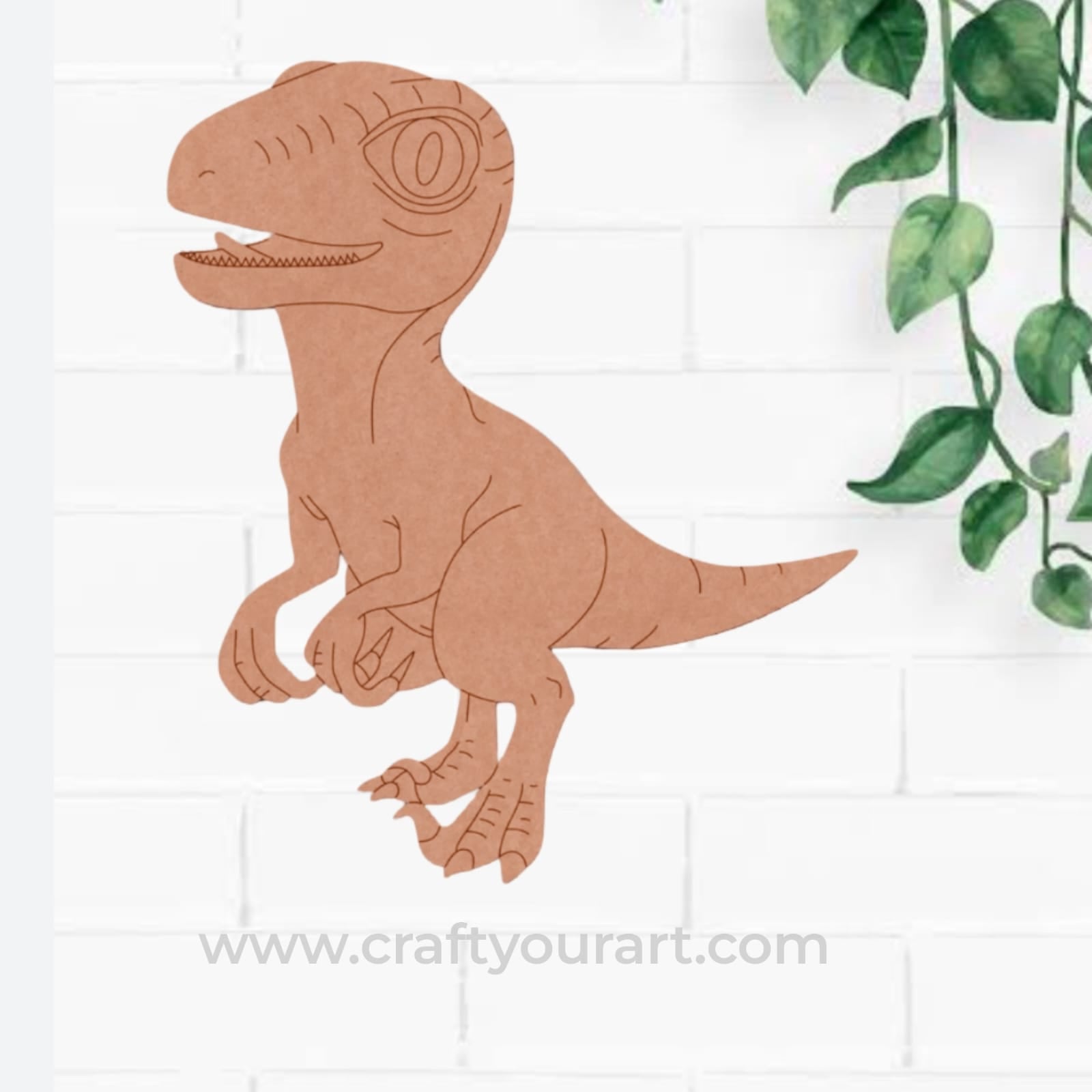 Dinosaur Pre Marked MDF Design 16