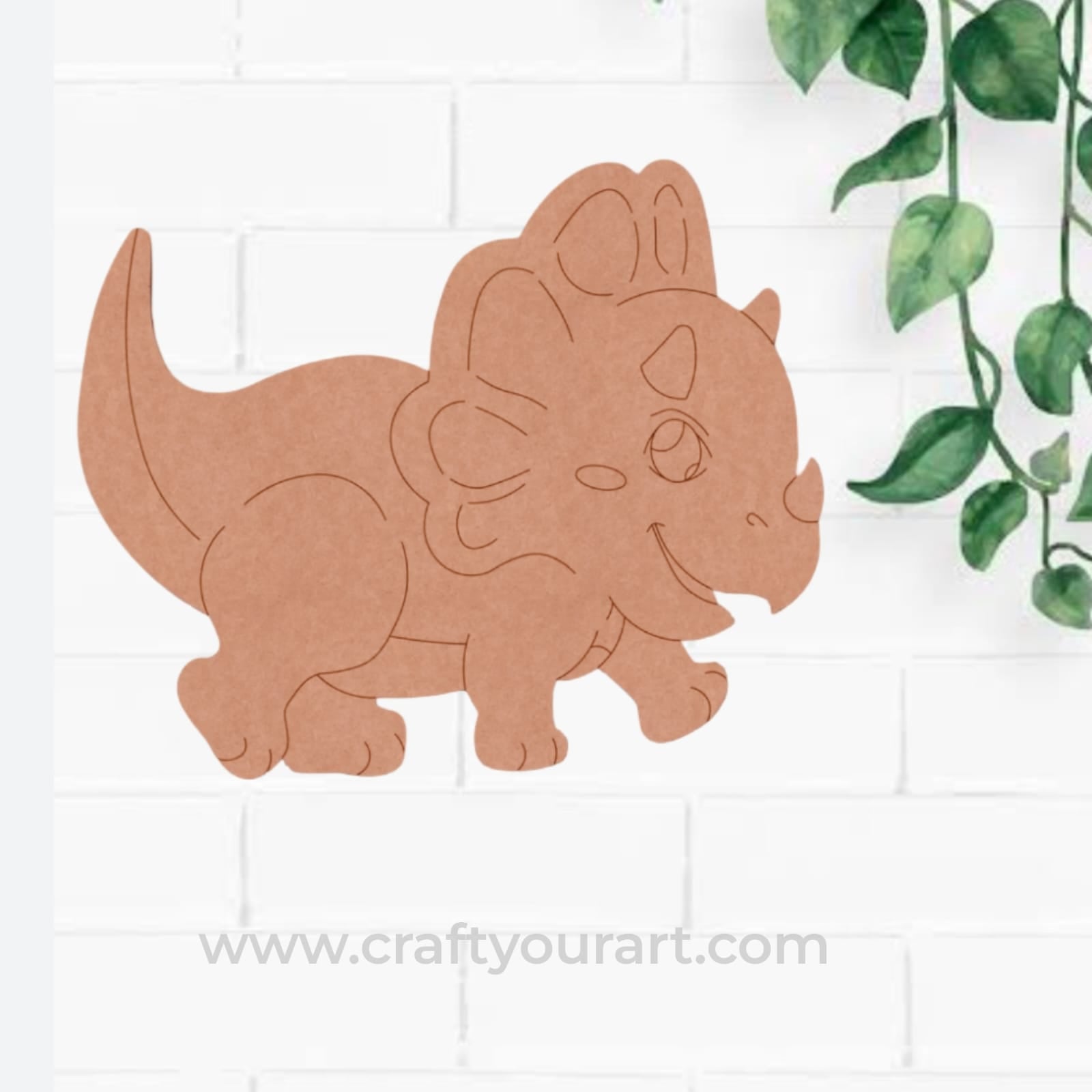 Dinosaur Pre Marked MDF Design 19