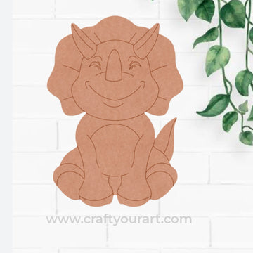 Dinosaur Pre Marked MDF Design 20