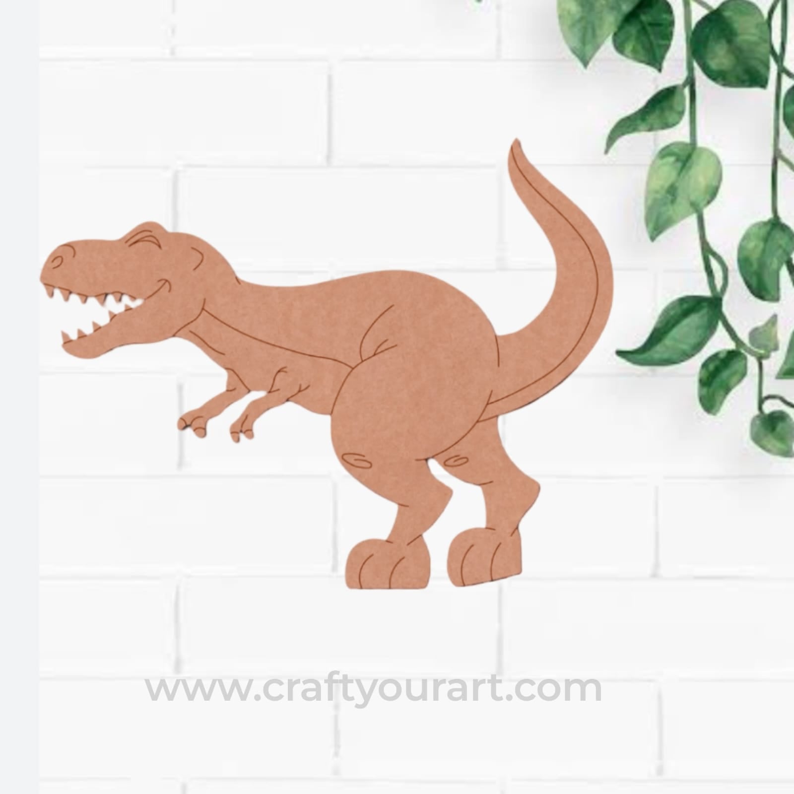 Dinosaur Pre Marked MDF Design 22