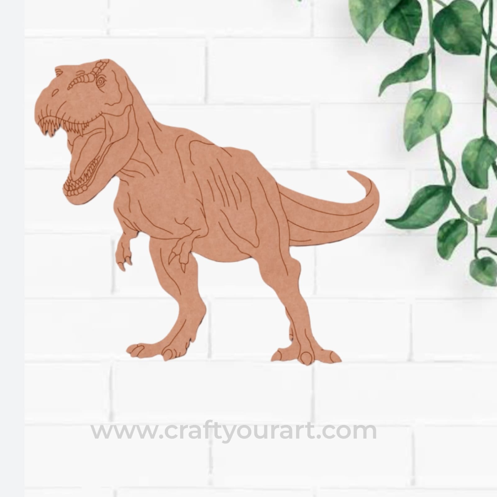 Dinosaur Pre Marked MDF Design 25