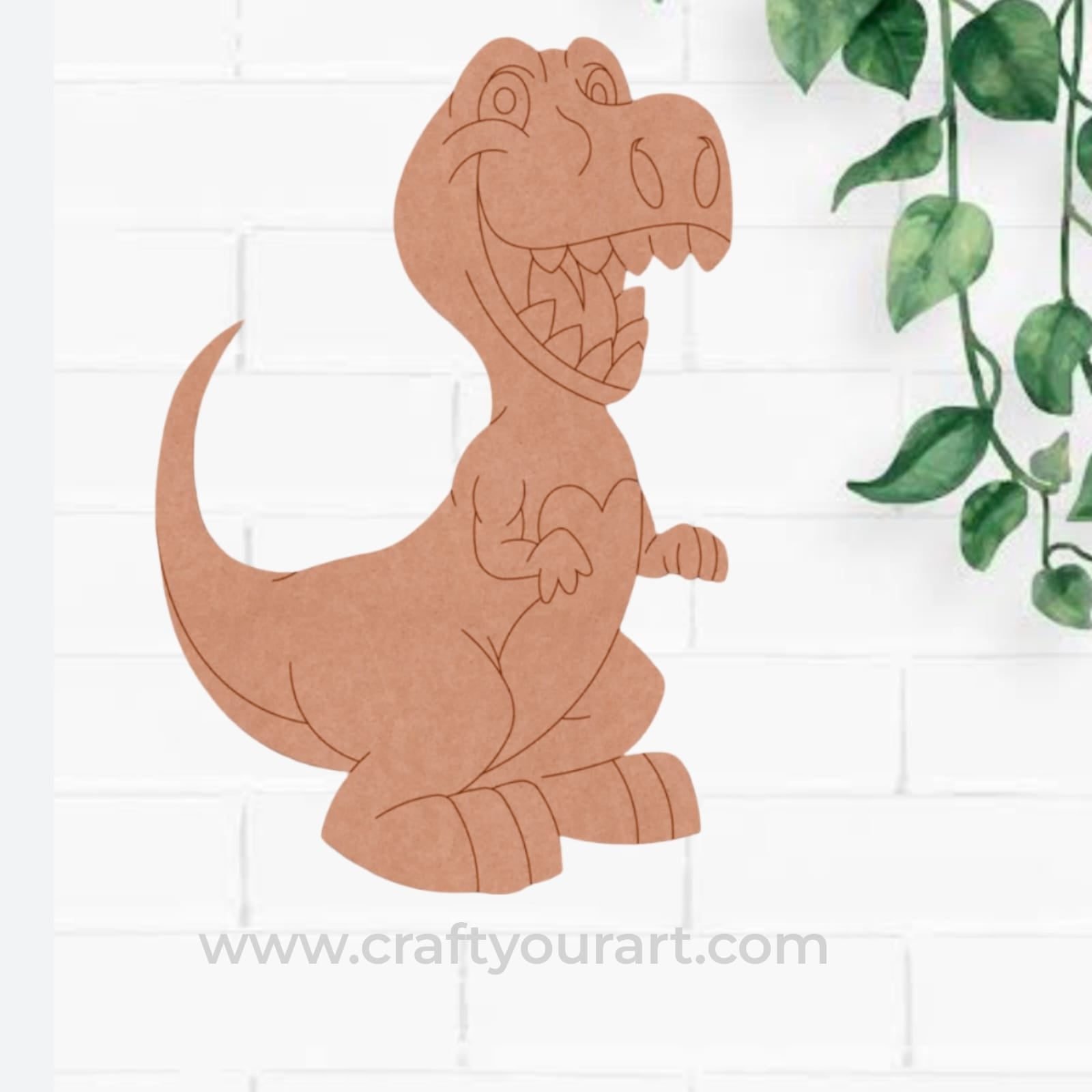 Dinosaur Pre Marked MDF Design 27