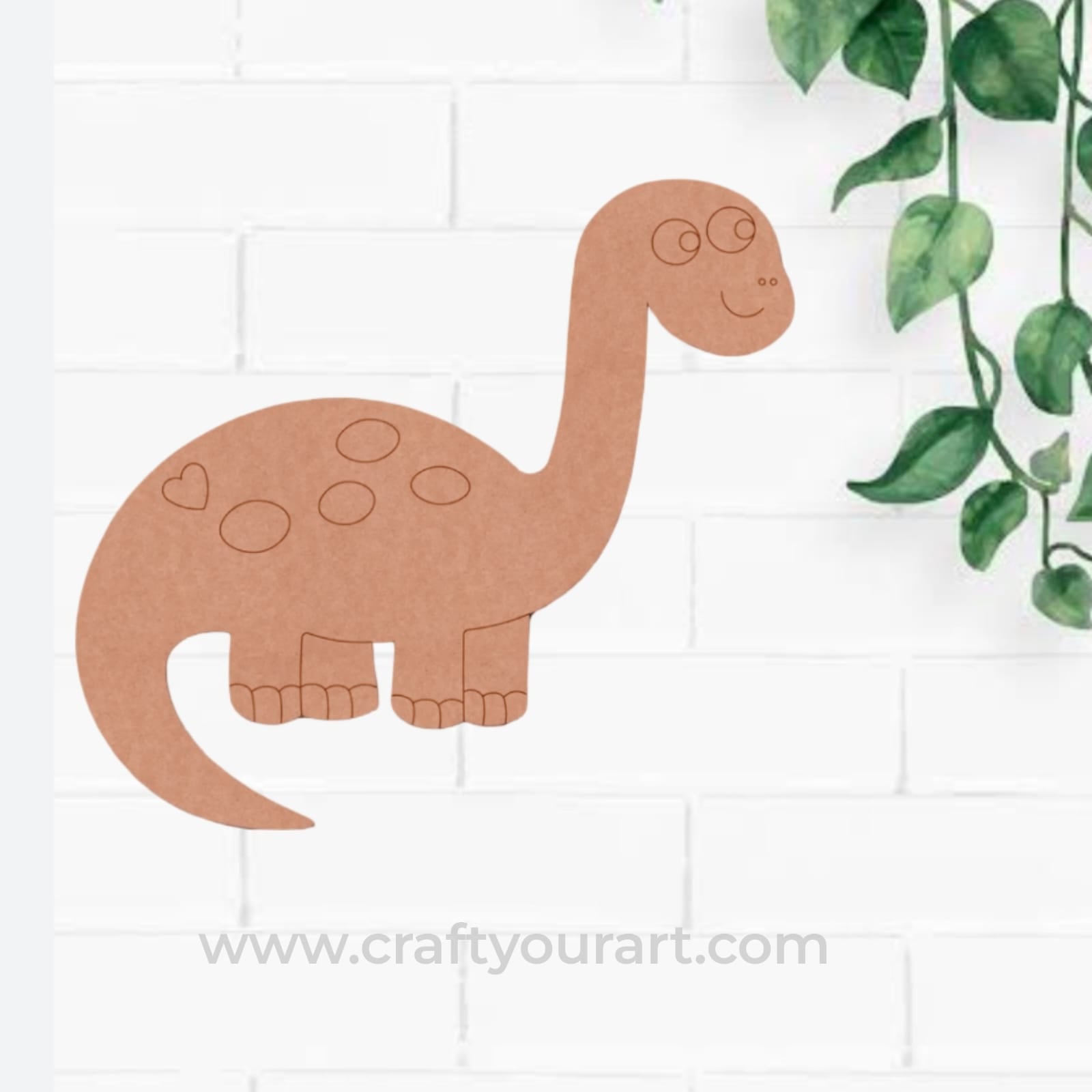Dinosaur Pre Marked MDF Design 3