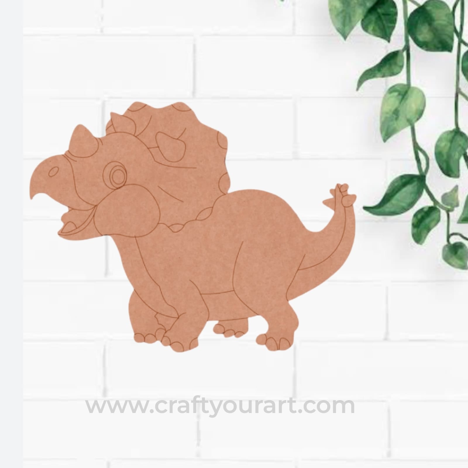Dinosaur Pre Marked MDF Design 30