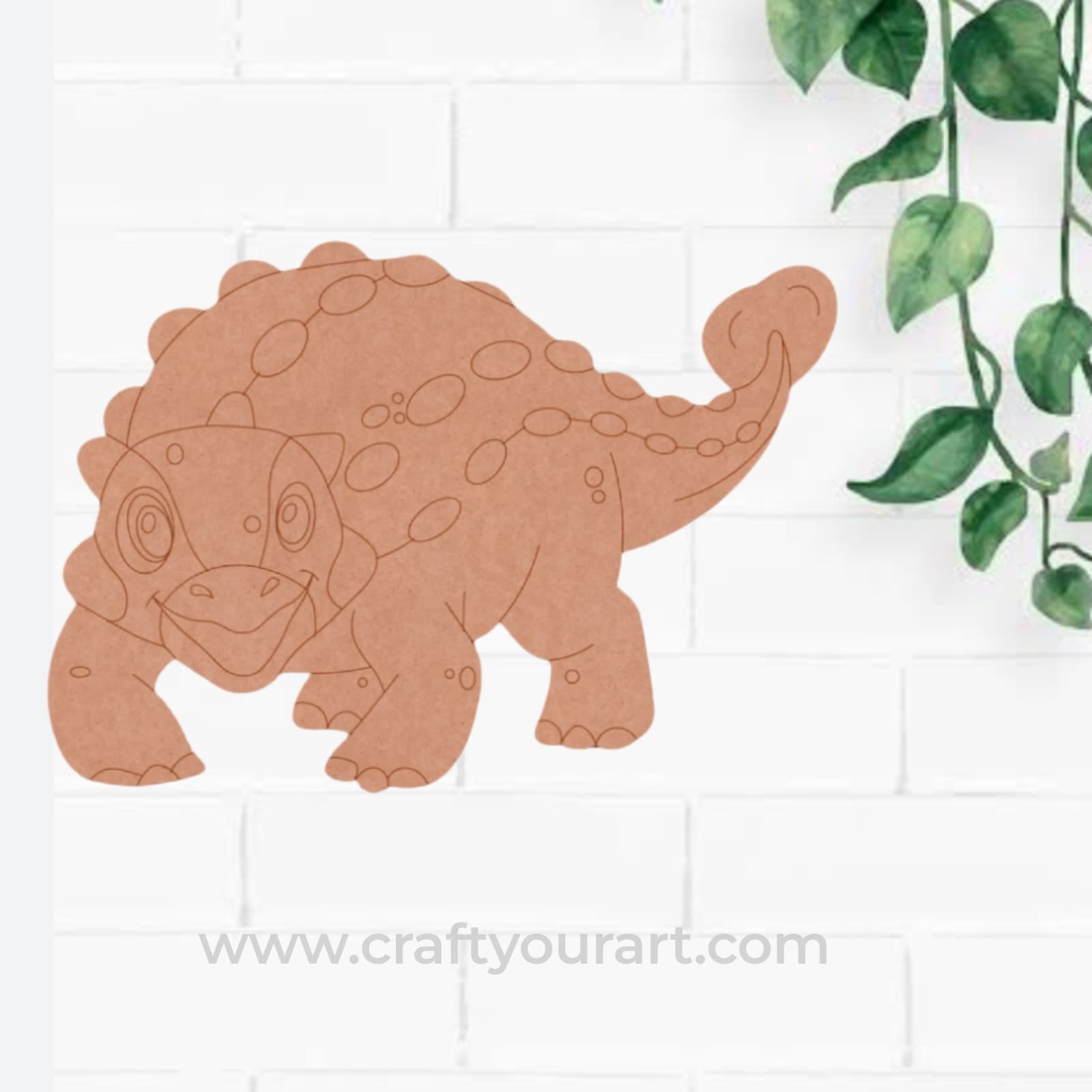 Dinosaur Pre Marked MDF Design 38