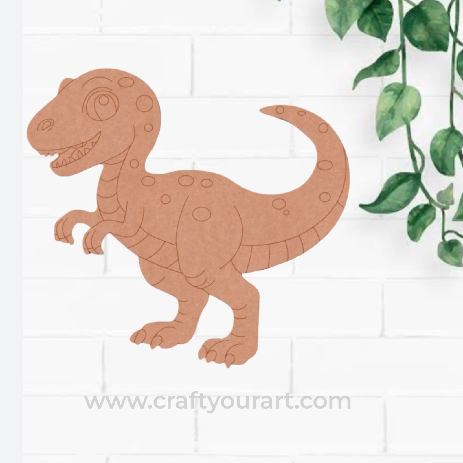 Dinosaur Pre Marked MDF Design 41