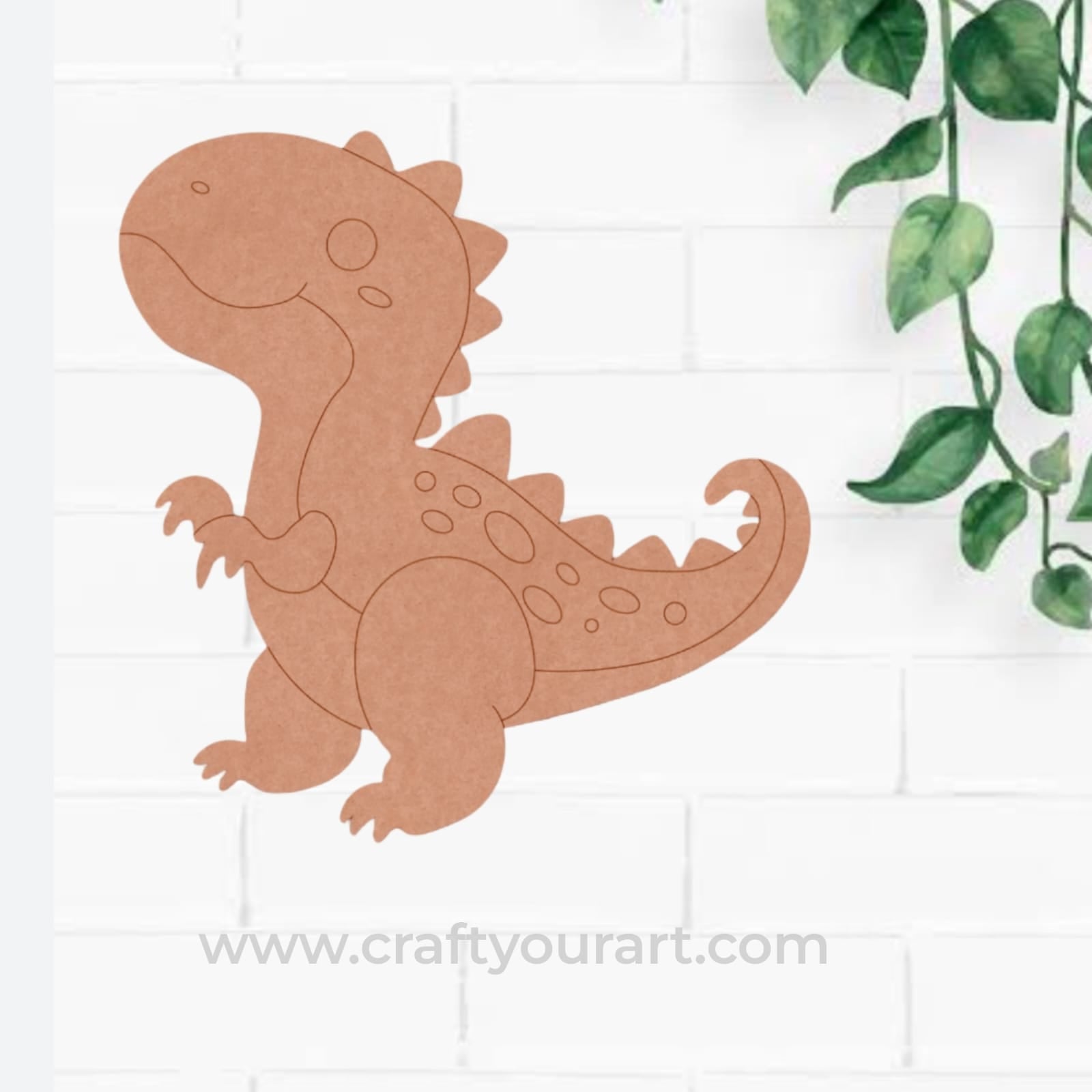 Dinosaur Pre Marked MDF Design 44