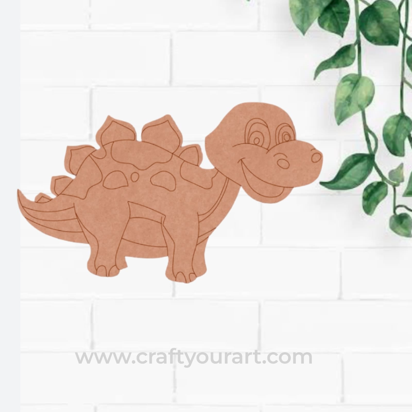Dinosaur Pre Marked MDF Design 48