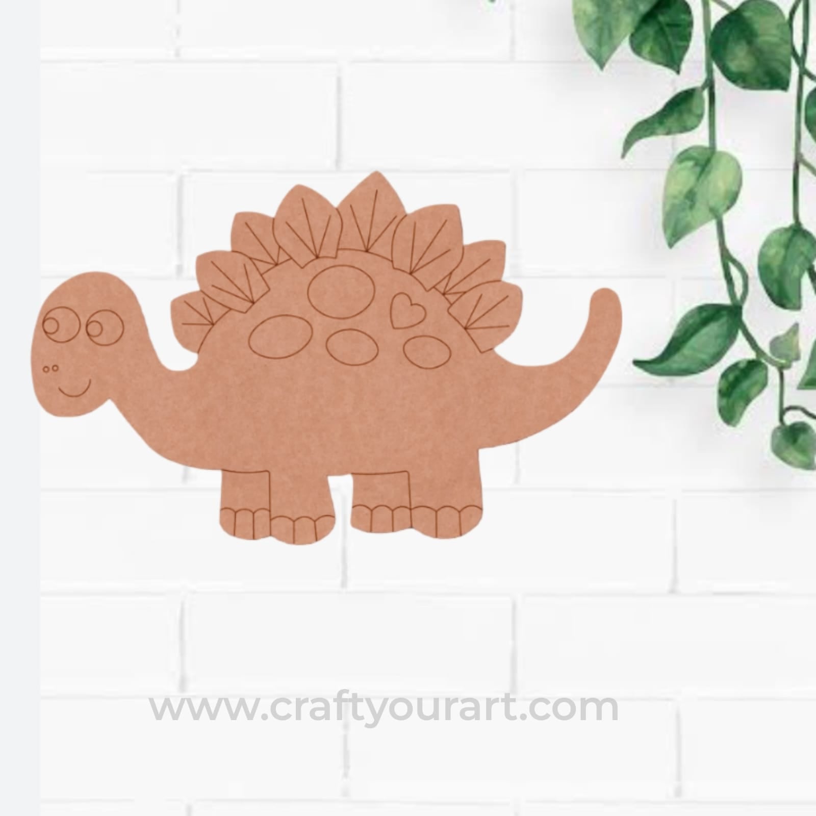 Dinosaur Pre Marked MDF Design 7