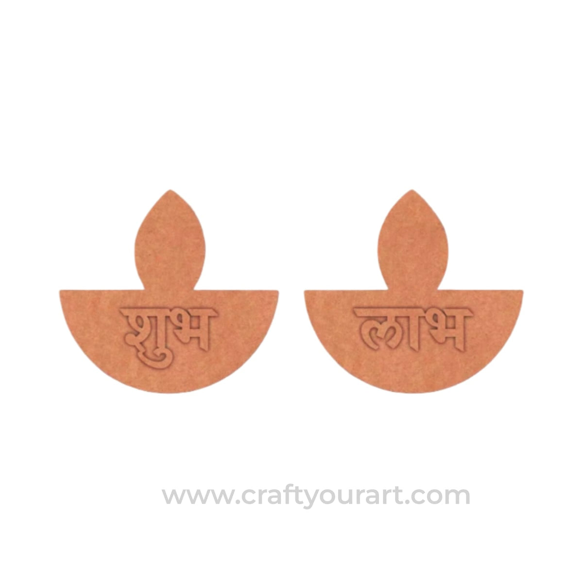Diya Shubh Labh Base MDF Design 87