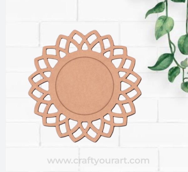Diya tealight holder MDF Design 25