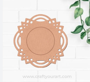 Diya Tealight holder MDF Design 27