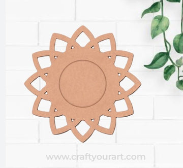 Diya Tealight holder MDF Design 30