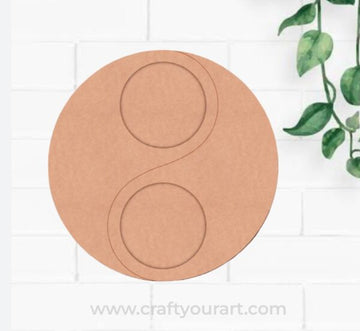 Diya Tealight Holder MDF Design 32