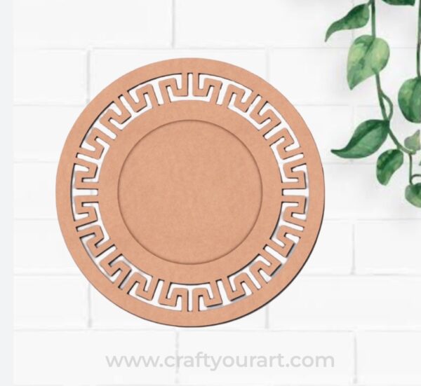 Diya Tealight Holder MDF Design 34