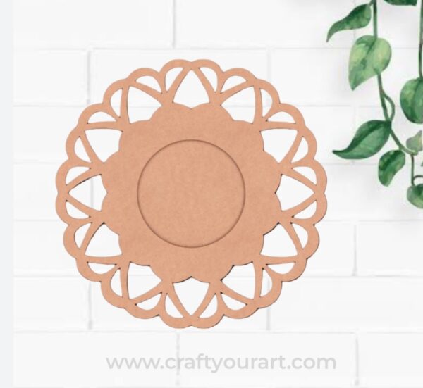 Diya Tealight Holder MDF Design 37