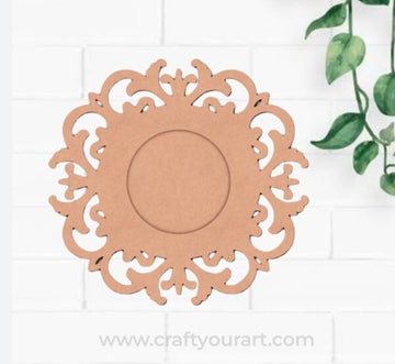 Diya Tealight Holder MDF Design 42