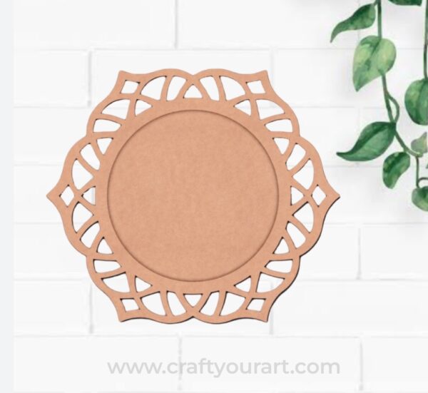 Diya Tealight Holder MDF Design 47