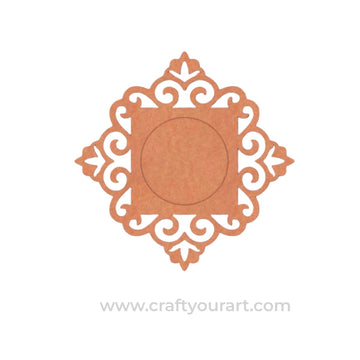 Diya Tealight Holder MDF Design 55