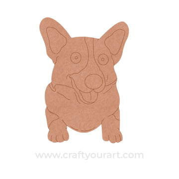 Dog Pre Marked MDF Design 1
