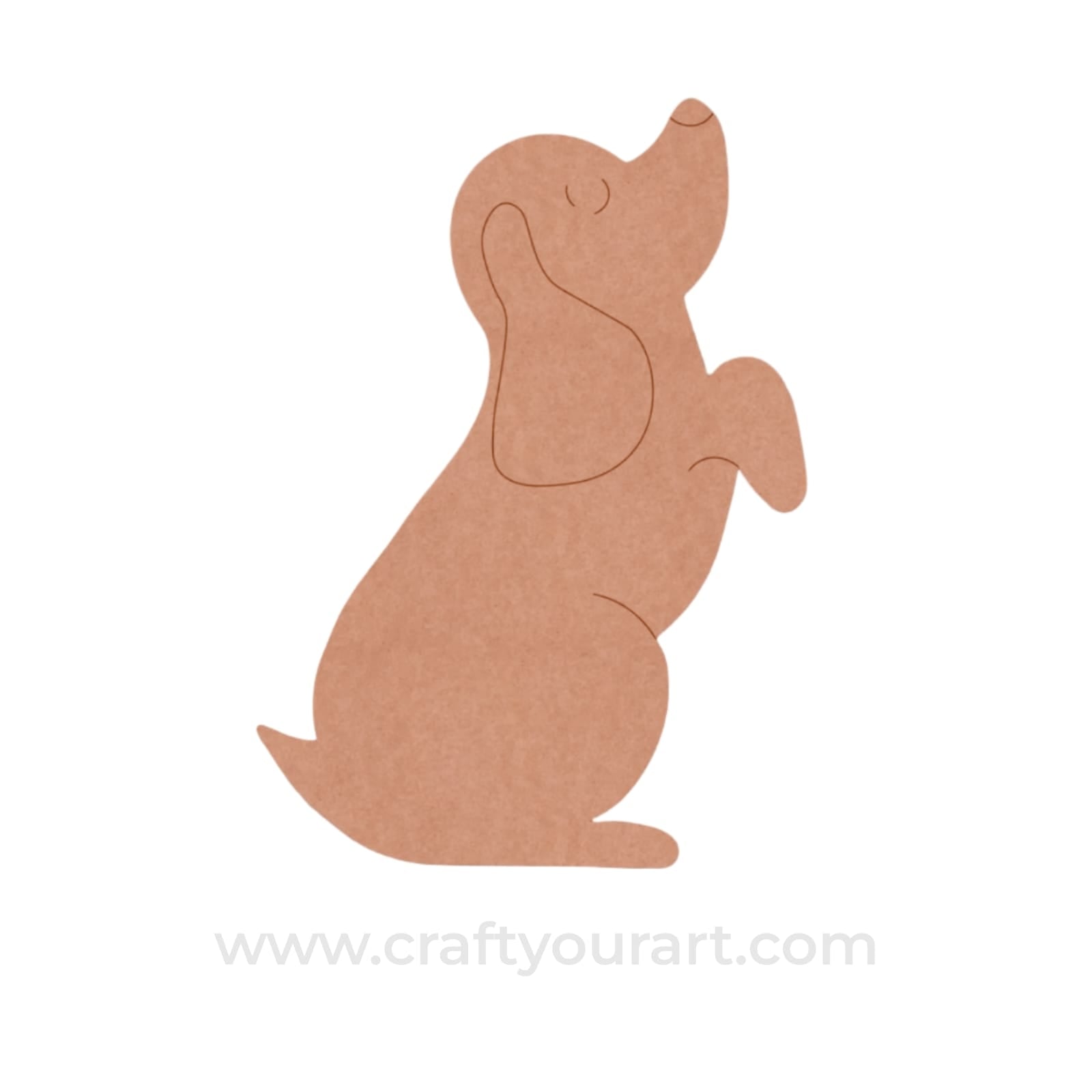 Dog Pre Marked MDF Design 11