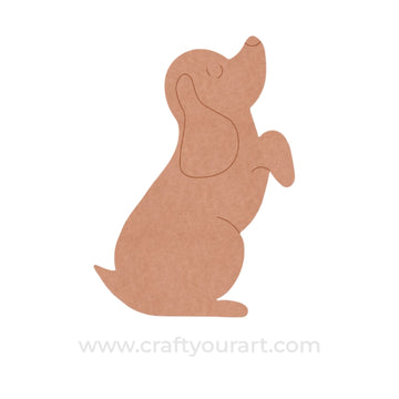Dog Pre Marked MDF Design 11