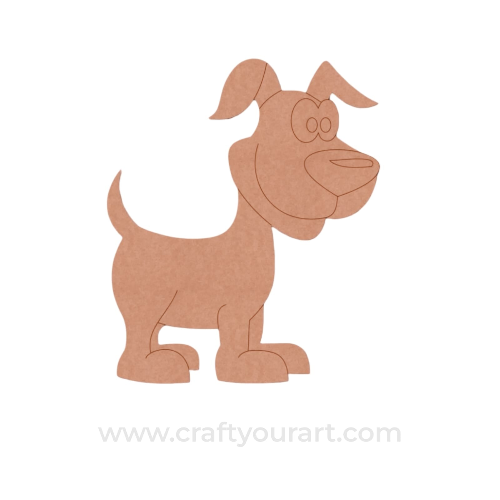 Dog Pre Marked MDF Design 12