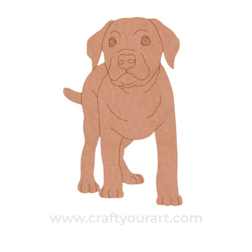 Dog Pre Marked MDF Design 13