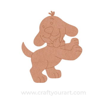 Dog Pre Marked MDF Design 14