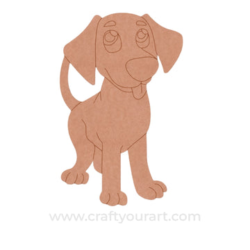 Dog Pre Marked MDF Design 15