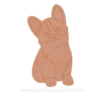 Dog Pre Marked MDF Design 17