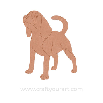 Dog Pre Marked MDF Design 18