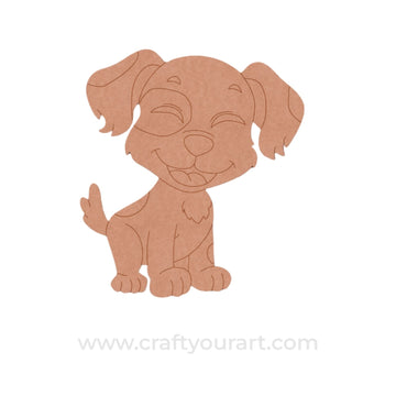 Dog Pre Marked MDF Design 19