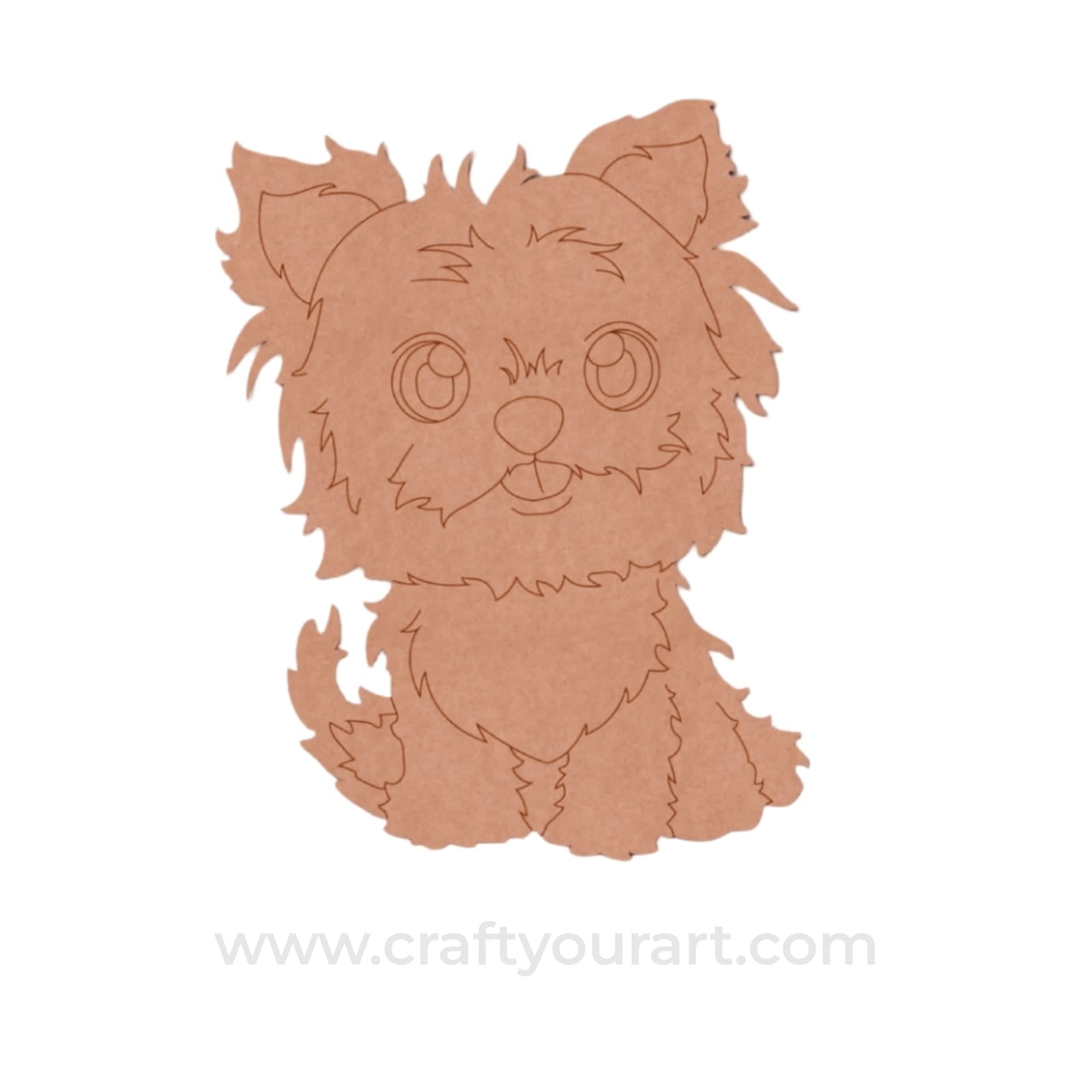 Dog Pre Marked MDF Design 2