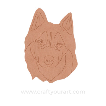 Dog Pre Marked MDF Design 21
