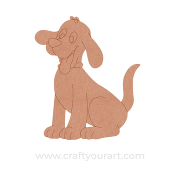 Dog Pre Marked MDF Design 22