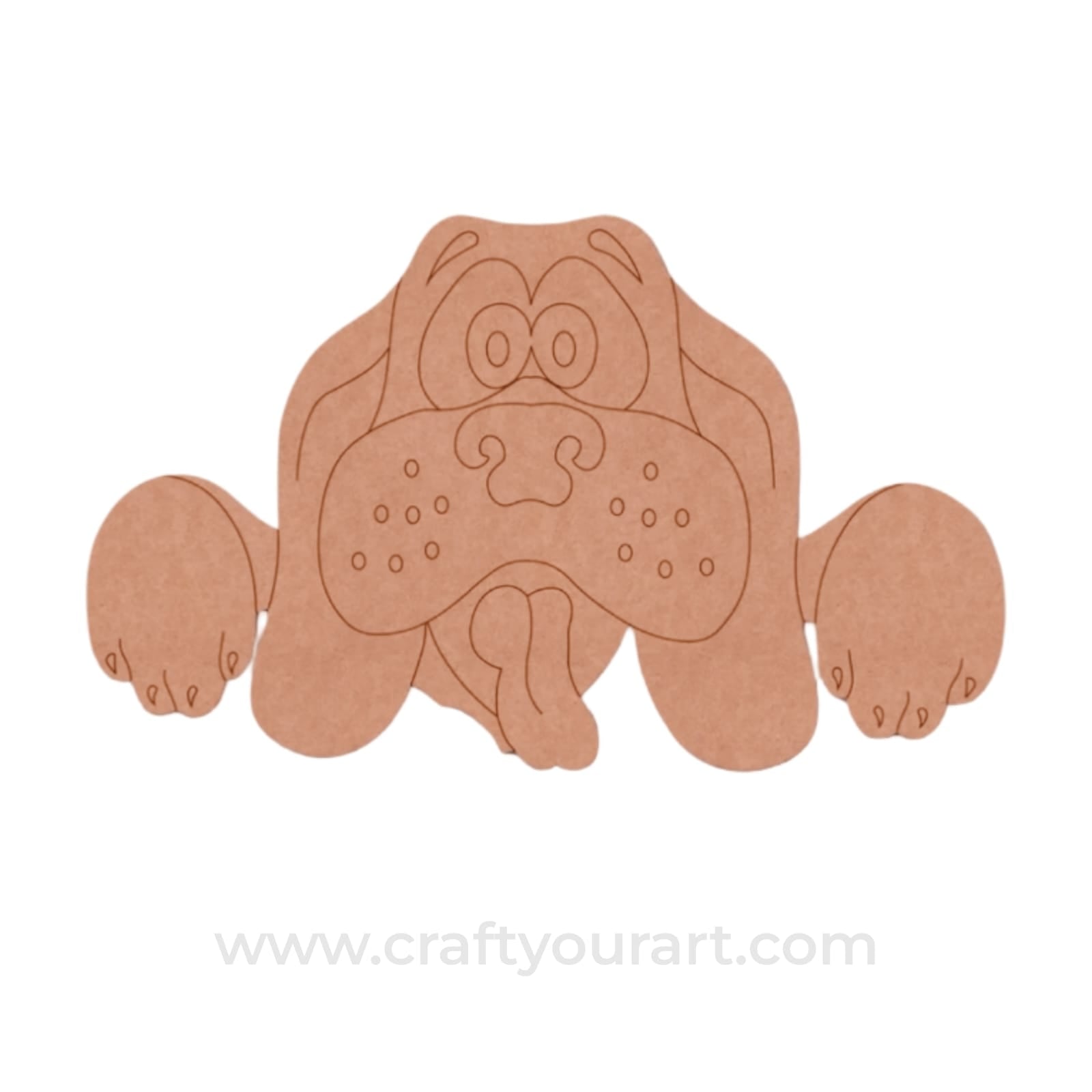 Dog Pre Marked MDF Design 23
