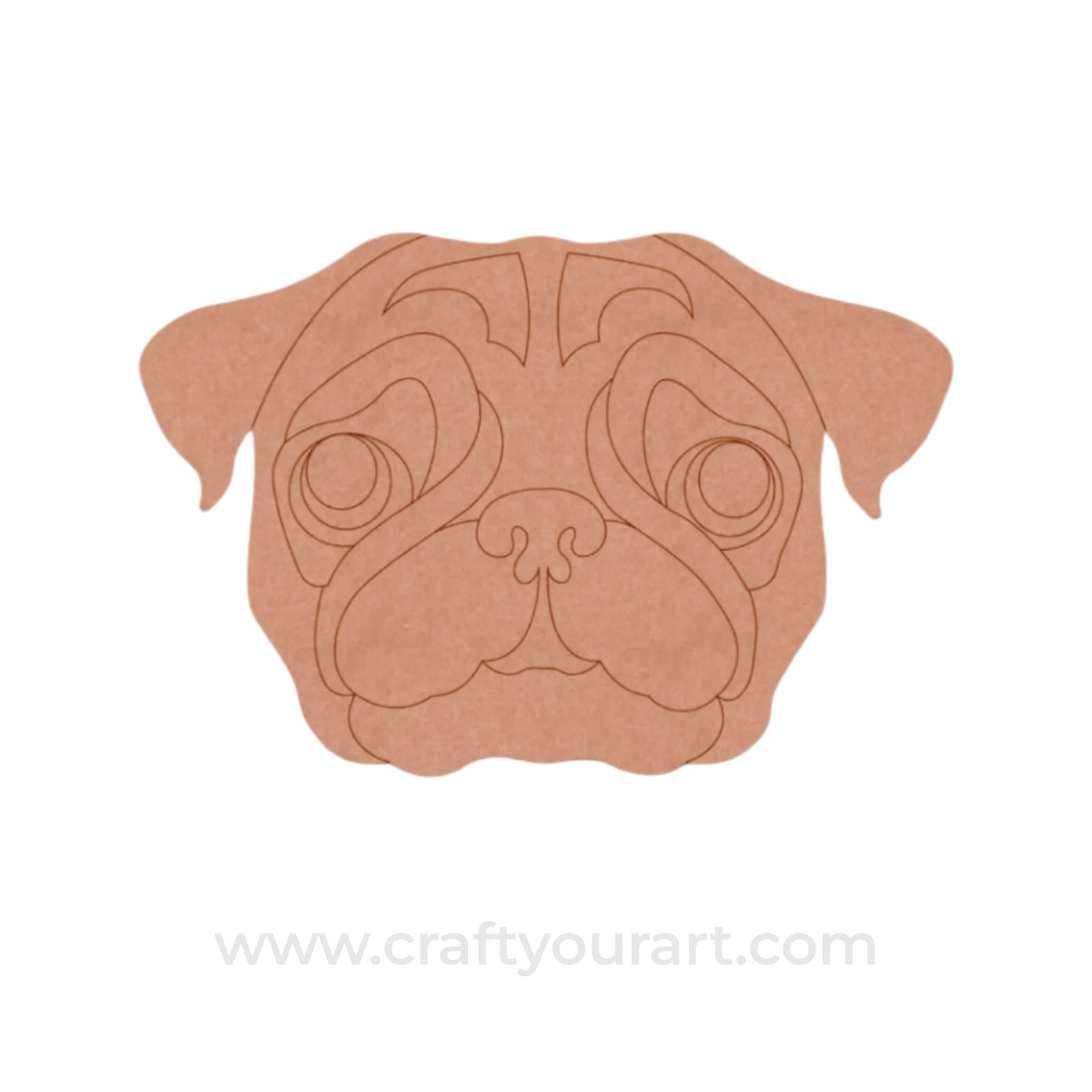 Dog Pre Marked MDF Design 25