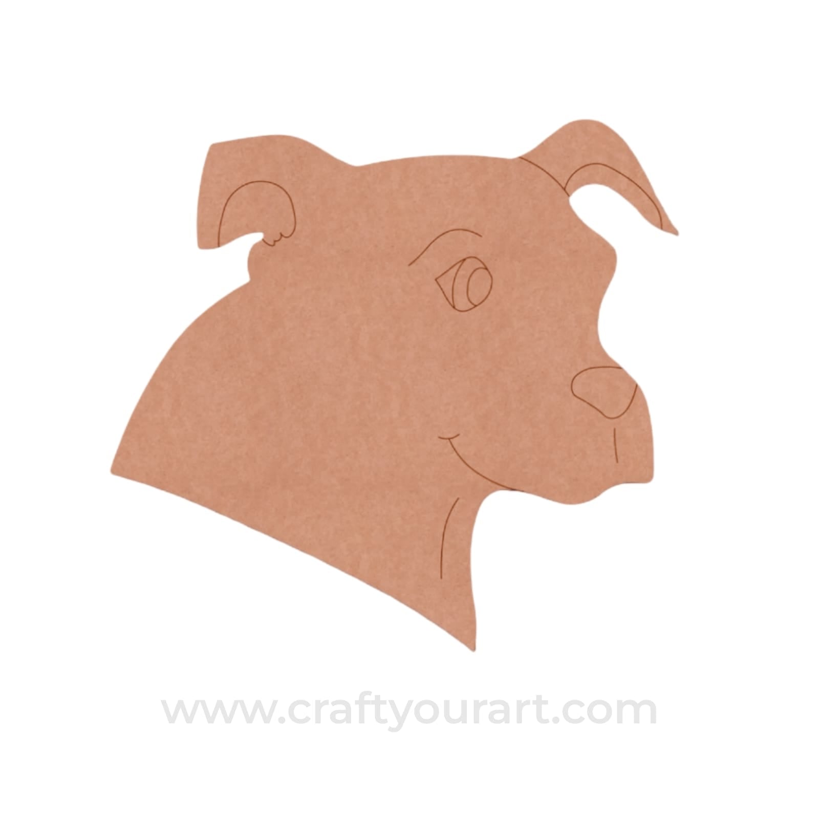 Dog Pre Marked MDF Design 28