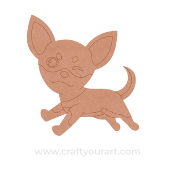 Dog Pre Marked MDF Design 33