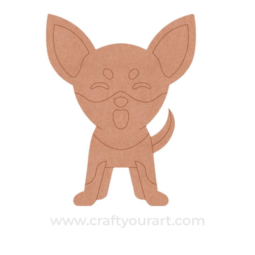 Dog Pre Marked MDF Design 34