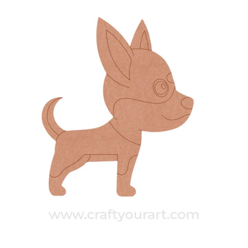 Dog Pre Marked MDF Design 35