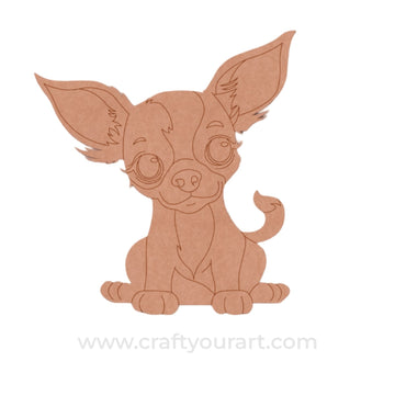 Dog Pre Marked MDF Design 36
