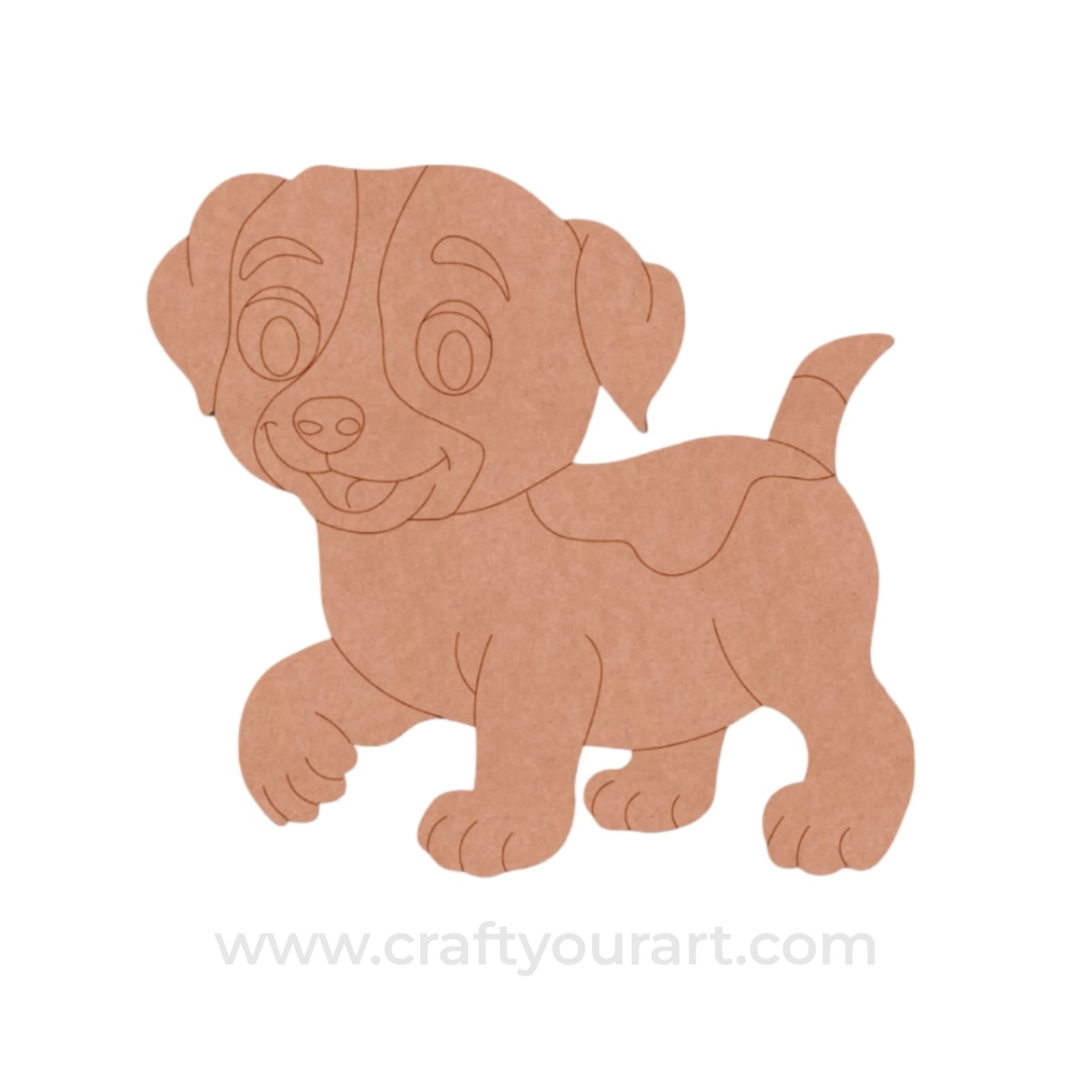 Dog Pre Marked MDF Design 37