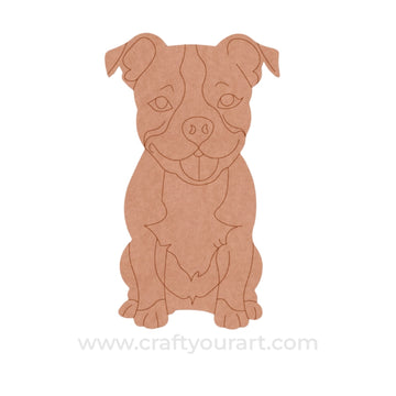 Dog Pre Marked MDF Design 39