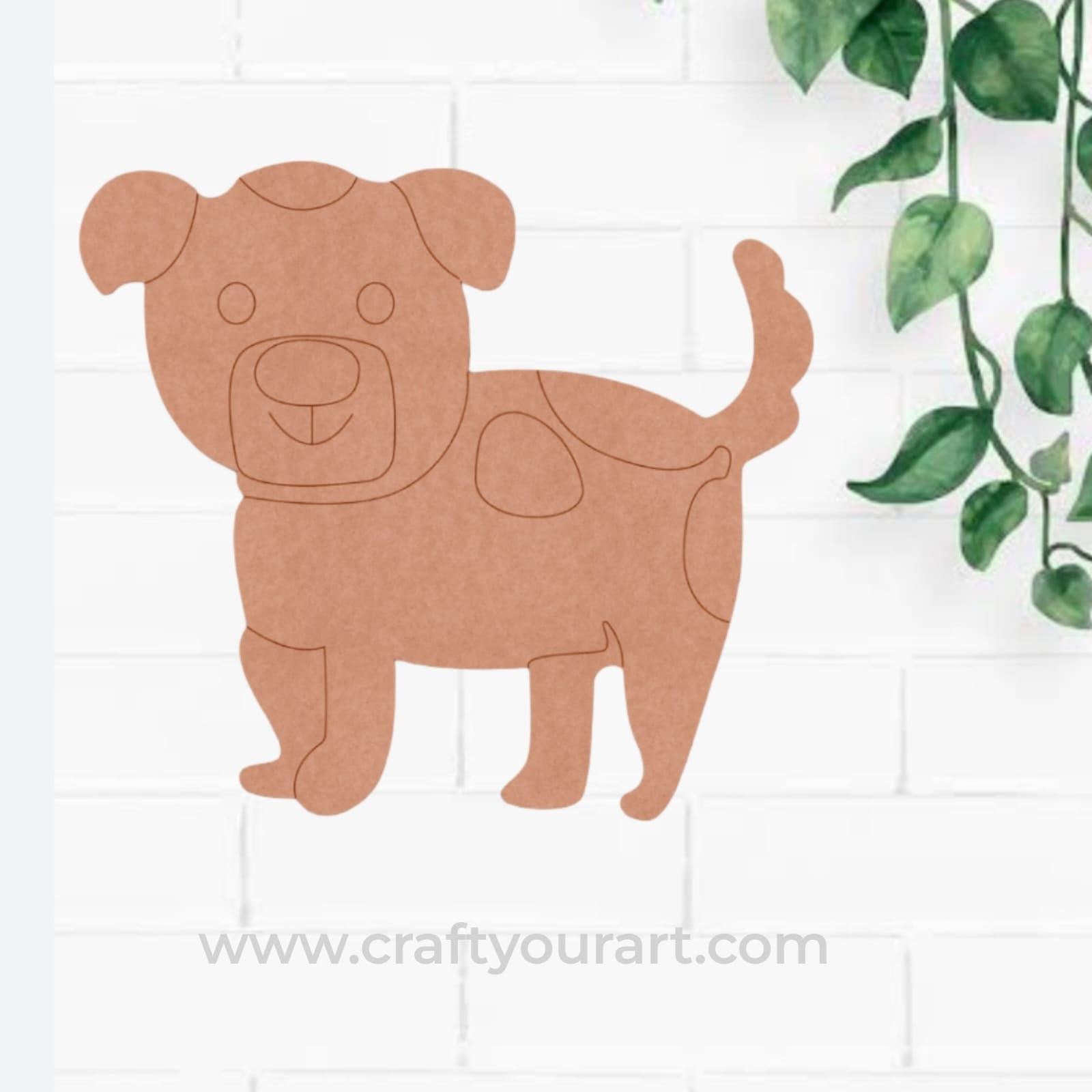 Dog Pre Marked MDF Design 3