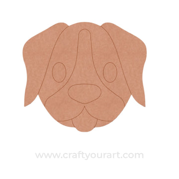 Dog Pre Marked MDF Design 4