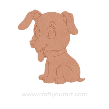 Dog Pre Marked MDF Design 5